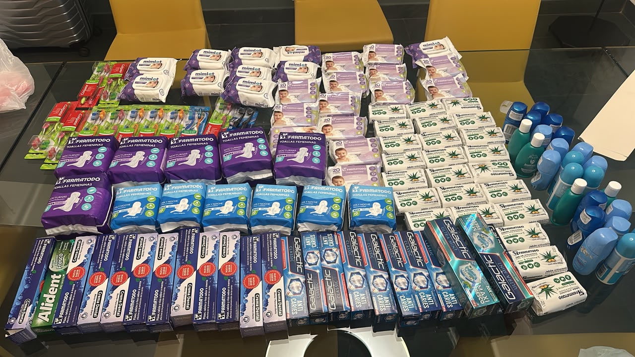 Insumos de higiene para La Guaira