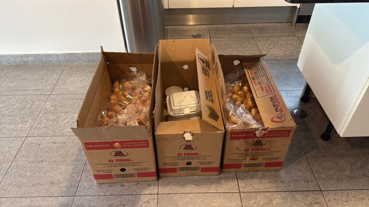 Panes para los 100 sándwiches